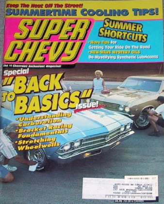 SUPER CHEVY 1995 JULY - CALLAWAY Z/28, SS396 CHEVELLE